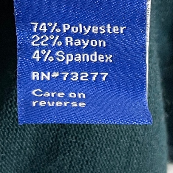 Apt.‎ 9 Hunter Green Off Center Button Cardigan Top Size Small - Picture 7 of 7